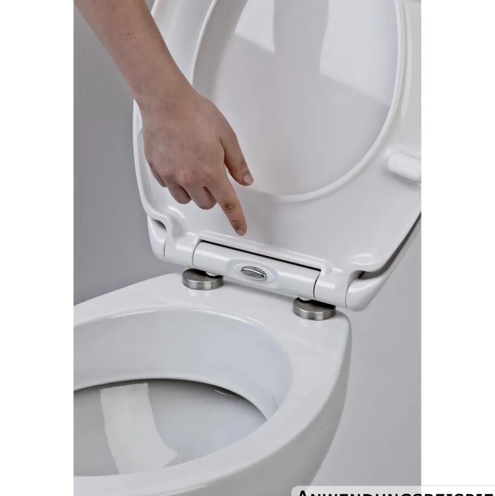 WC-Sitz Duroplast Absenkautomatik weiß