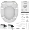 WC-Sitz Duroplast mit Absenkautomatik Neon-Paint