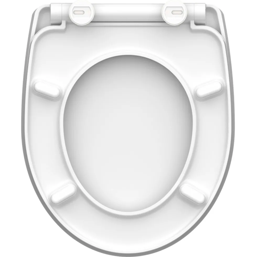 WC-Sitz High Gloss Absenkautomatik Schnellverschluss Raindrop