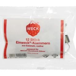 WECK® Einweck-Klammern 12 Stück