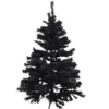Weihnachtsbaum Premium 180cm aus Kunststoff in Schwarz