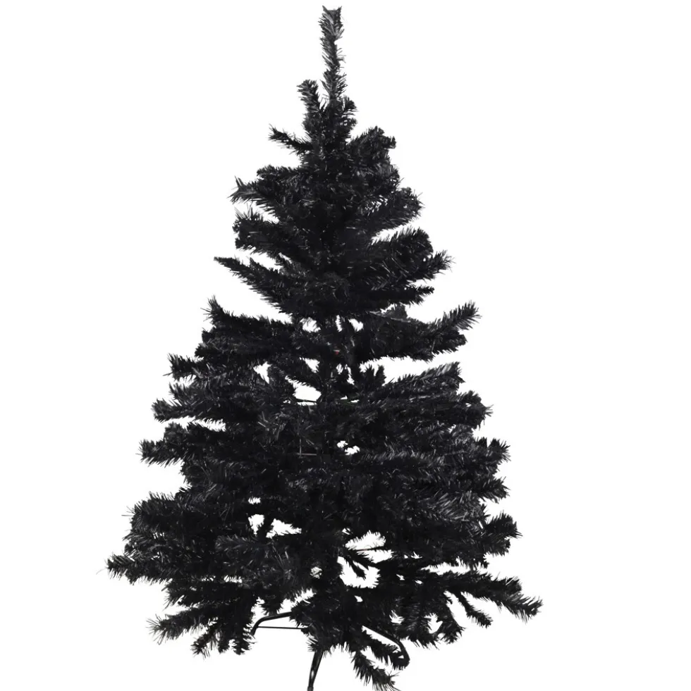 Weihnachtsbaum Premium 180cm aus Kunststoff in Schwarz
