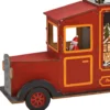 Weihnachtsdeko LKW mit LED Beleuchtung aus Holz