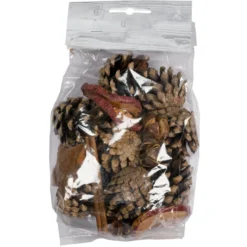 Weihnachtsdeko "Potpourri“ natur Mischung rot mit Apfelscheiben 125 g