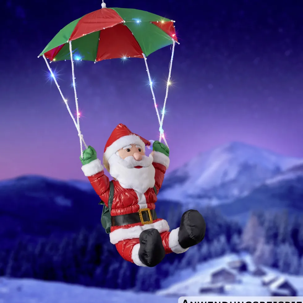 Weihnachtsmann mit LED-Beleuchtung in verschiedenen Varianten