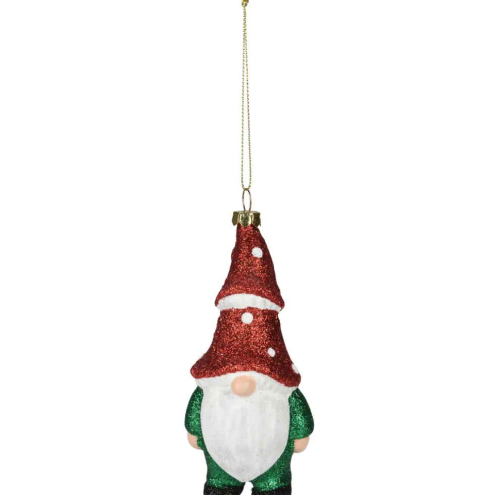 Weihnachtsschmuck Zwerg 12,5 cm, 4-fach sortiert