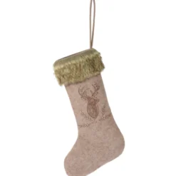 Weihnachtssocke 60 cm aufhängbar mit Motiv