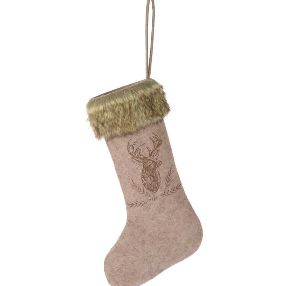 Weihnachtssocke 60 cm aufhängbar mit Motiv