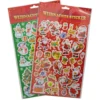 Weihnachts-Sticker mit Glitter
