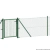Wellengitter-Einzeltor 1000 x 750 mm RAL 6005 moosgrün
