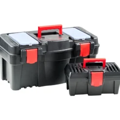 Werkzeugkoffer-Set 2in1 aus Kunststoff