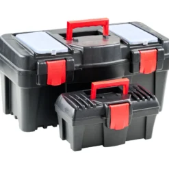 Werkzeugkoffer-Set 2in1 aus Kunststoff