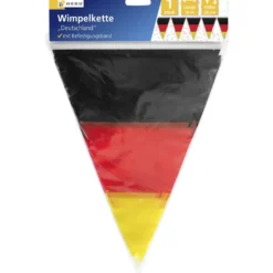 Wimpelkette 10 m x 26 cm, Deutschland