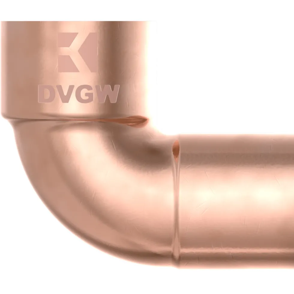Winkel-Muffe 90° Kupfer-Lötfitting 15 mm - Nr. 5092
