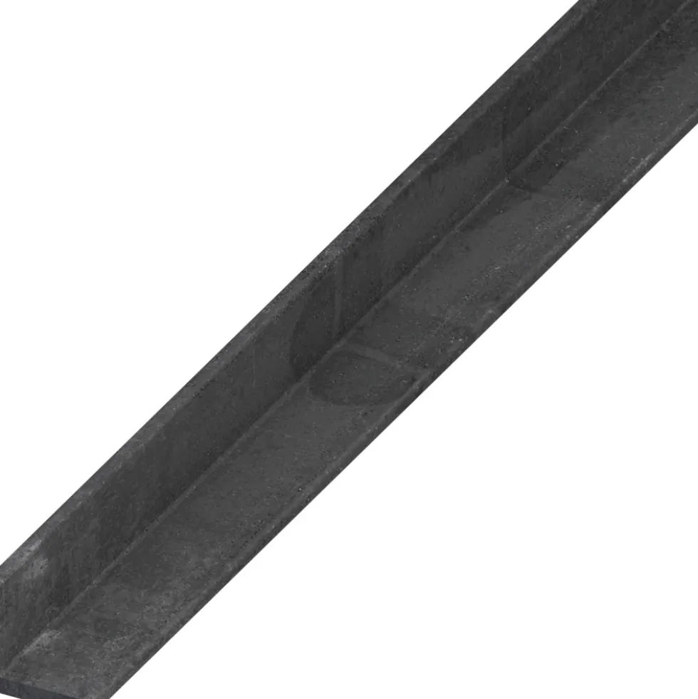 Winkelprofil gleichschenklig 100 x 2 cm aus warmgewalztem Stahl