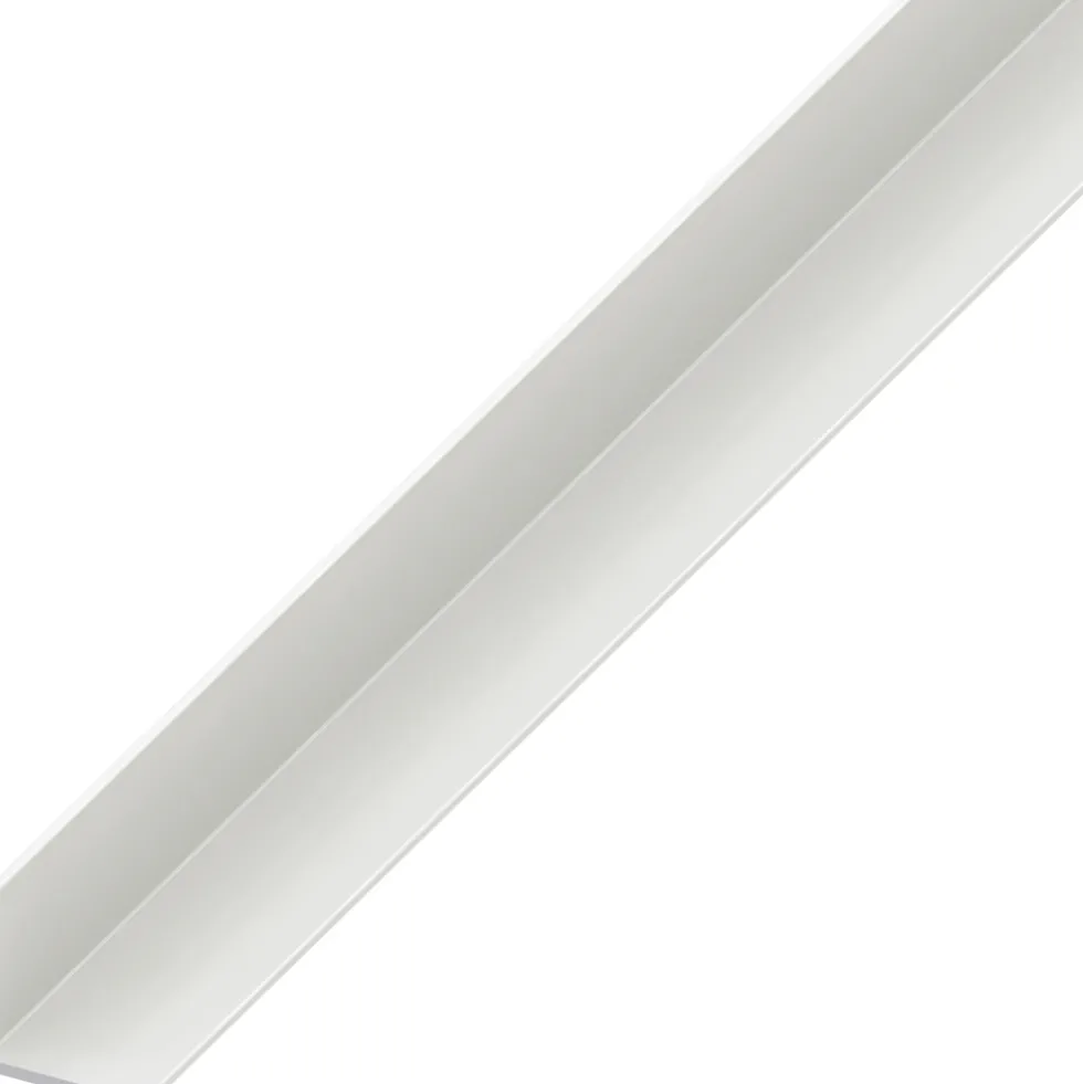 Winkelprofil gleichschenklig PVC 1000 x 25 x 1,8 mm weiß