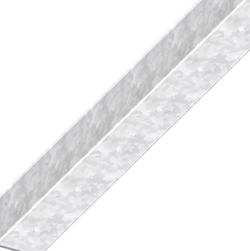 Winkelprofil gleichschenklig Stahl verzinkt kaltgewalzt 1000 x 35,5 x 1,5 mm silberfarben