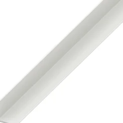 Winkelprofil gleichschenklig PVC 1000 x 10 x 1 mm weiß