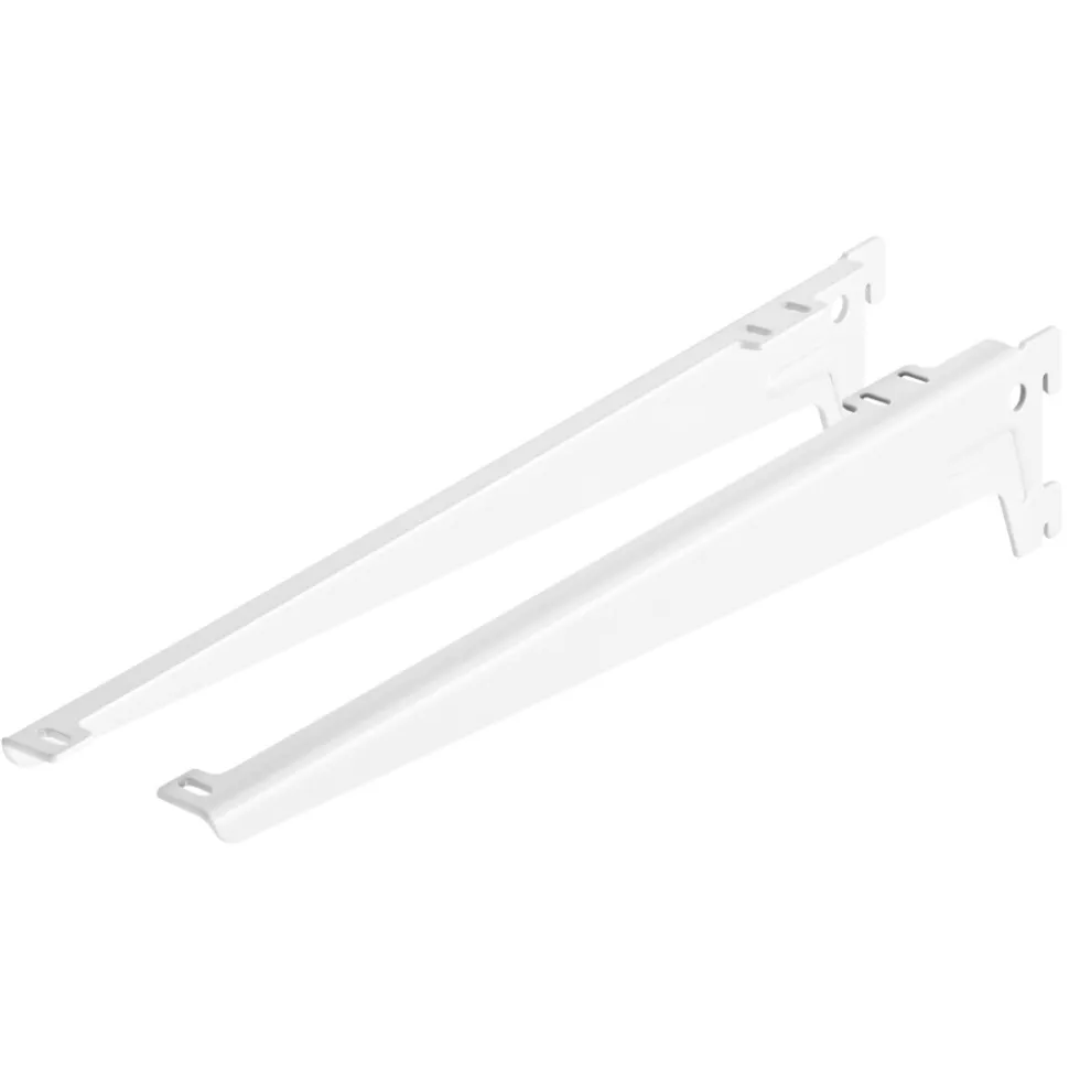 Winkelträger 1 Paar 280 mm in Weiss