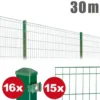 Zaunpaket MICHL ca. 1,0 m x ca. 30 m moosgrün verzinkt pulverbeschichtet