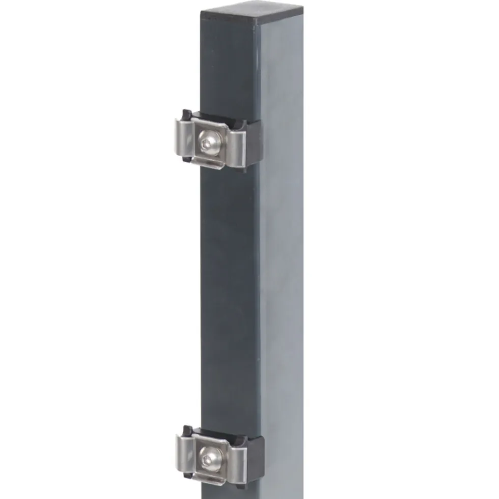 Zaunpfosten für Doppelstabmatte 60 x 40 x 1500 mm, anthrazit