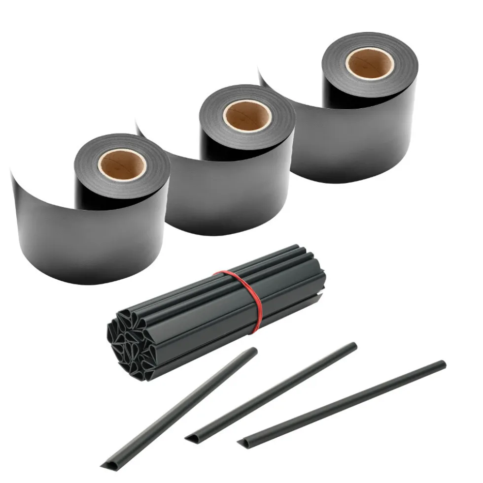 Zaun Sichtschutz und Windschutz A1-Blickdicht 3 Rollen mit Klemmschienen