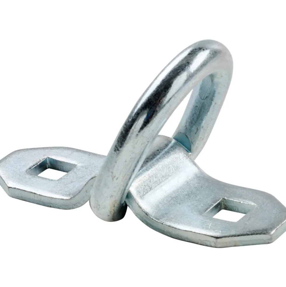 Zurrbügel mit Ring aus Stahl verzinkt