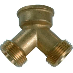 Zweiwege-Verteilerstück 3/4" Messing