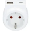 Zwischenstecker mit USB-A+C-Anschluss