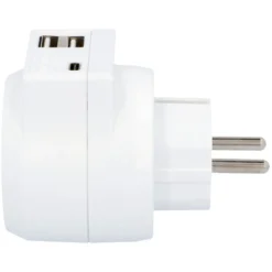 Zwischenstecker mit USB-A+C-Anschluss